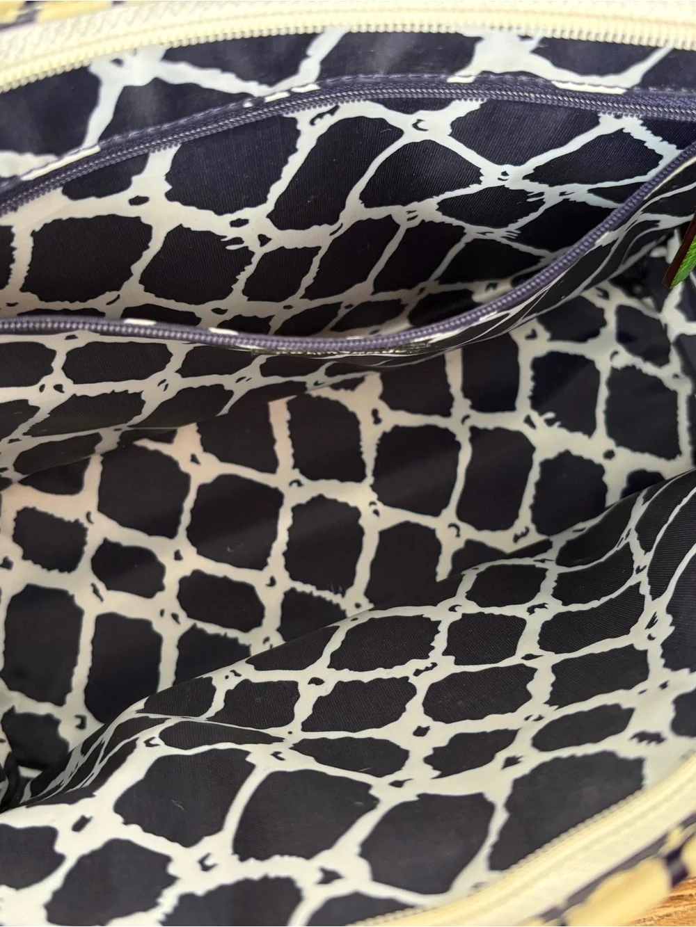 Kate Spade Cape Cod Collection Lobster Netting Travel Cosmetic Bag